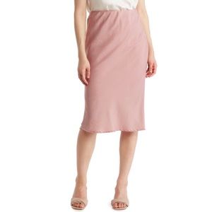 [New With Tags] Forgotten Grace Satin MIDI Skirt